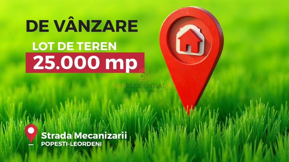 Teren generos in Sudul Capitalei, 25.000 mp, langa Berceni si nod rutier A0 - Poză 1