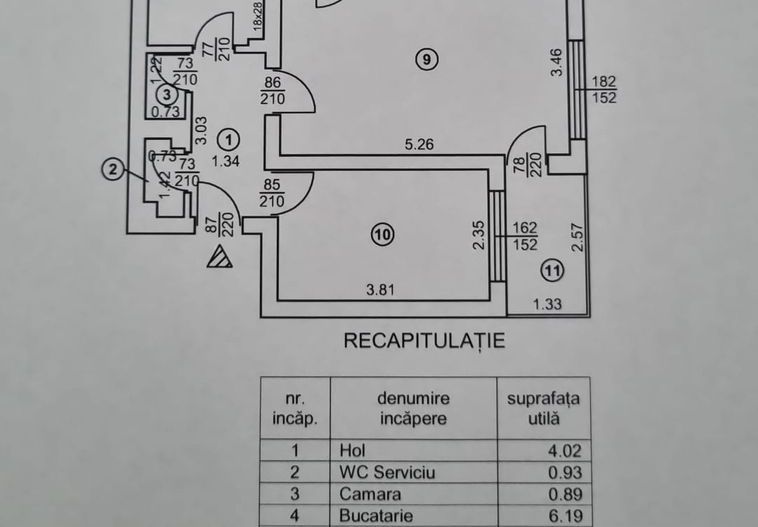 Apartament  3 camere zona Titan - Piata Minis - Poză 9