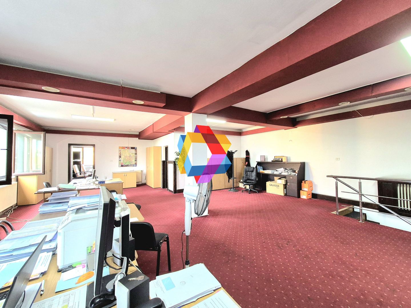 Spatiu birouri de închiriat Brașov 300 mp # spatii-comerciale-brasov.ro - Poză 2