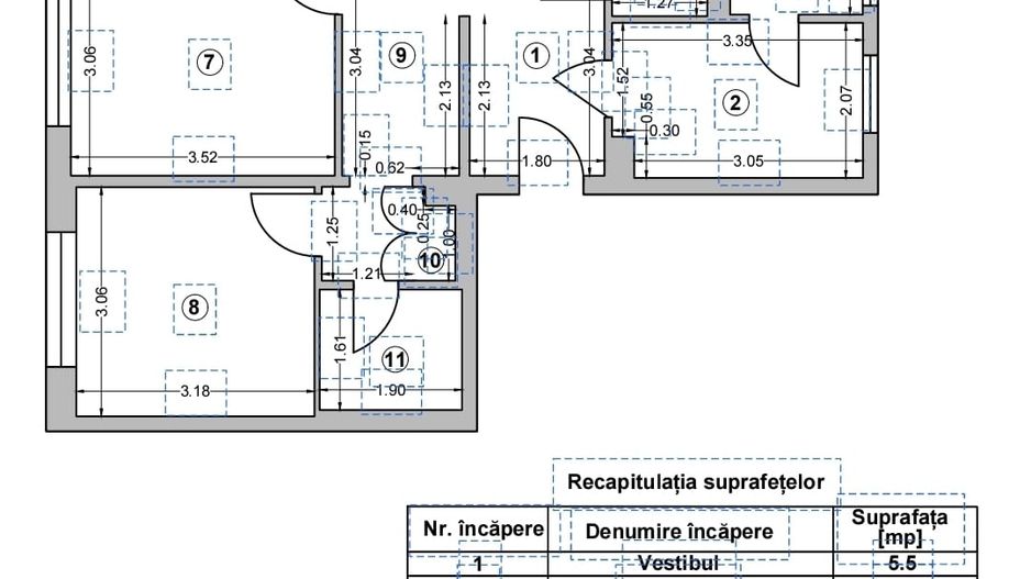 Apartament de 4 camere decomandate - Aleea Costinesti - Poză 10