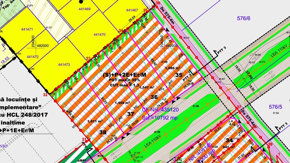 Teren cu PUZ aprobat pentru locuinte colective. - Poză 2