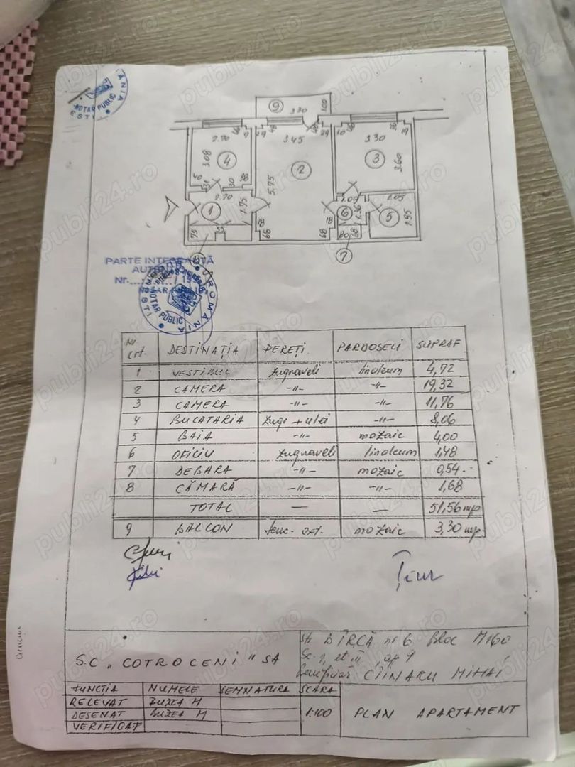 De vanzare apartament 2 camere 55mp, Rahova - Poză 1