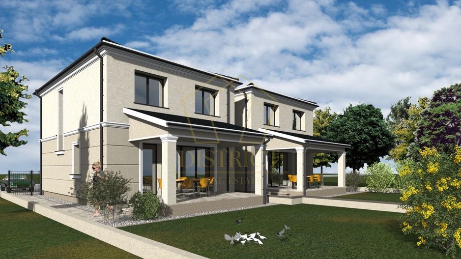 Duplex modern cu 5 camere despartit prin camera tehnica I Mosnita Noua - Poză 4