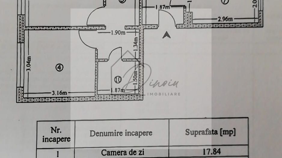 Apartament 4 camere de vanzare Titan Ozana I etaj 4/4 - Poză 2