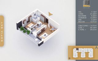 Apartament 2 camere Pallady, Metrou N.Teclu 8 min. Stoc limitat - Poză 4