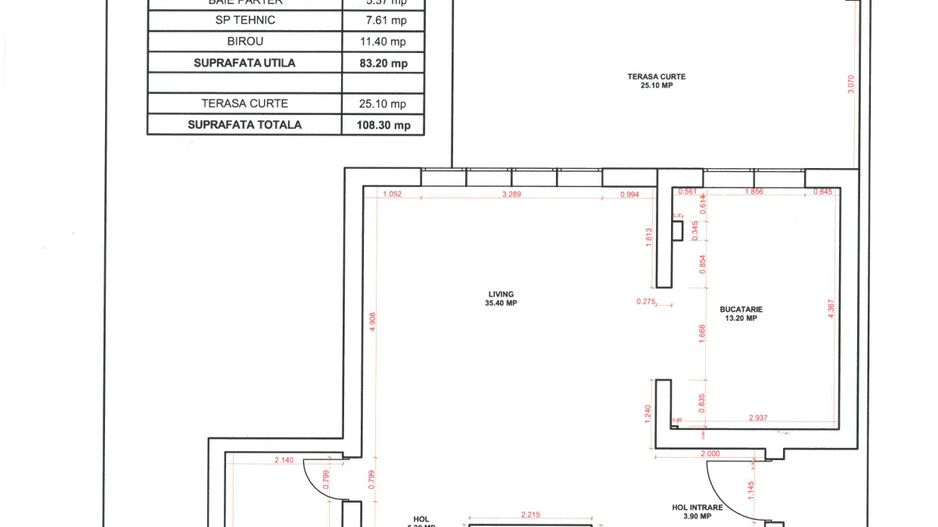 Duplex 5 camere,constructie 2024-complet finisat -Dumbravita - Poză 23