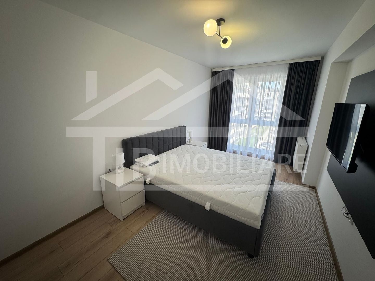 Apartament cu 2 camere, 60mp, decomandat, parcare,  Zona Maurer Residence, - Poză 4