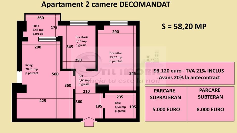 Apartament decomandat Cug Valea Adanca, bloc nou, cartier rezidential - Poză 2