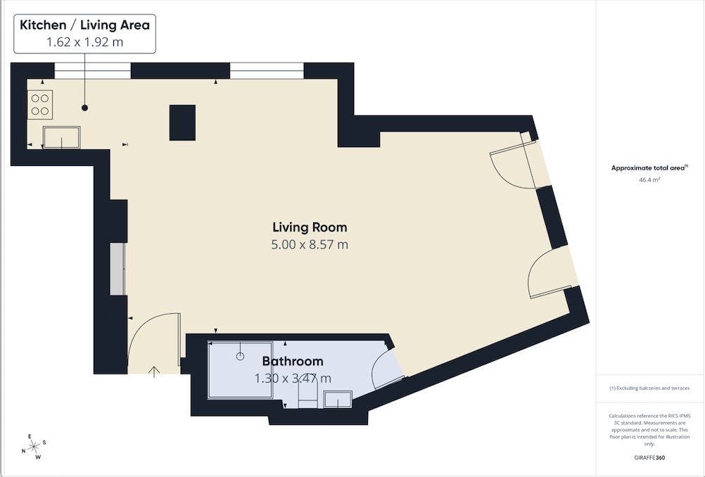 Apartament cu 2 camere de vanzare in zona Calea Victoriei - Poză 9