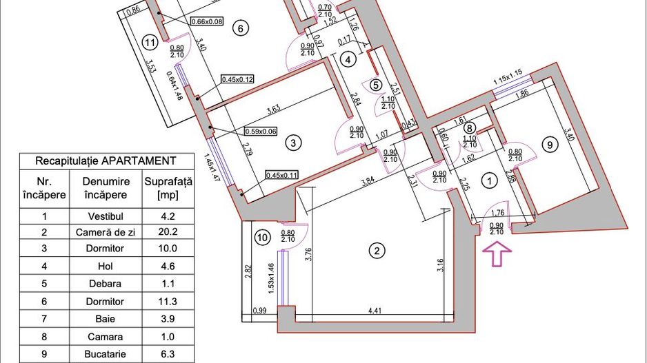 De vanzare Apartament premium 3 camere, Tineretului ULTRACENTRAL - Poză 9