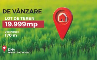 Teren intravilan, deschidere dubla - Popesti-Leordeni, Cartier Agropol - Poză 1