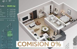 Comision 0% Apartament 2 camere Dumbravita Proiect NZEB