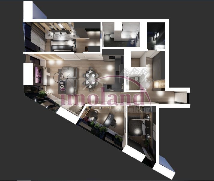 Apartament 4 camere si parcare - vanzare - Barbu Vacarescu-Floreasca - Poză 24