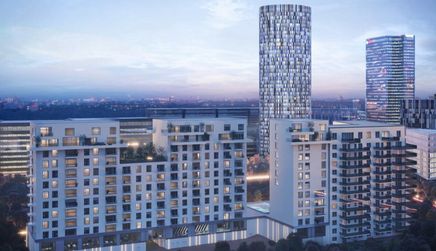 Aviatiei Tower by Radacini