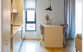 Apartament 3 camere cu terasă generoasă, Dobrogeanu Gherea – design interior - Poză 10