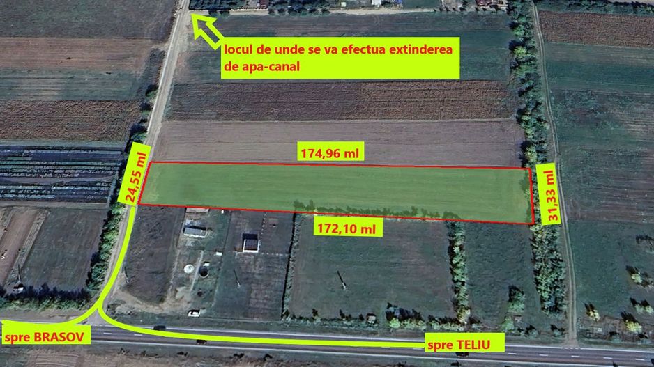 De Vanzare teren intravilan, 5000 mp in Stupinii Prejmerului - Poză 1