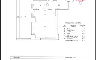 Apartament cu 2 camere  *83mp* // spațiu comercial // FLOREASCA - Schiță 16