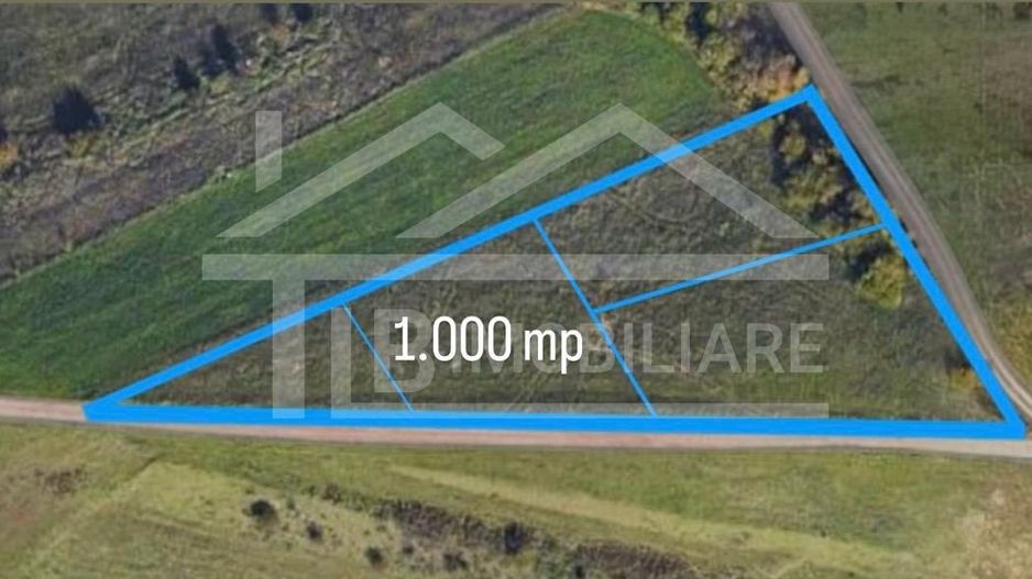 Teren, 1.000 mp, intravilan, Zona Belvedere - Poză 1