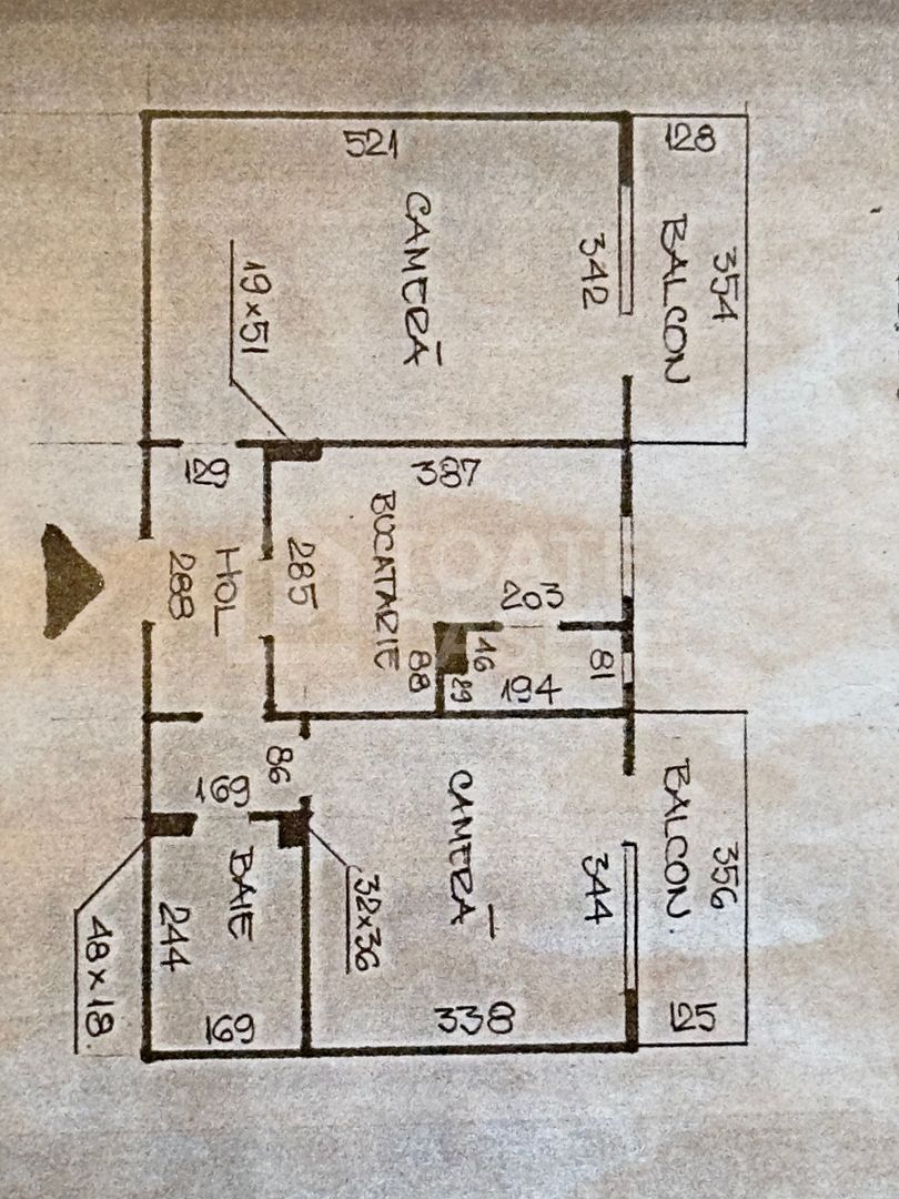 Apartament cu 2 camere pe Strada Plopilor - Poză 5