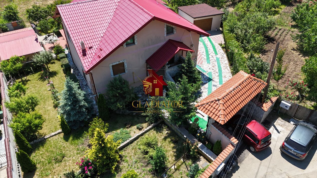 Vila impresionanta Husi + 2835 mp teren, P+1+M, constructie deosebita - Poză 1