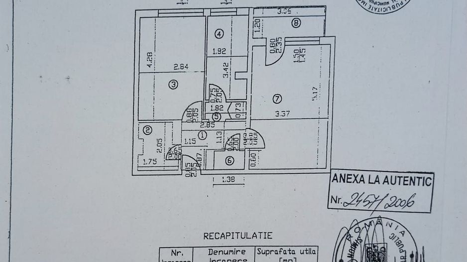 Apartament 2 camere Baba Novac - Schiță 28