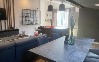 Nou, mobilat, nelocuit, apartament 3 camere. Garaj și boxă. Floresti. - Poză 1