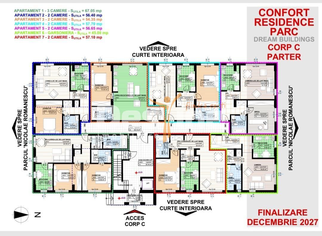 Confort Residence - Parc Romanescu - Poză 14