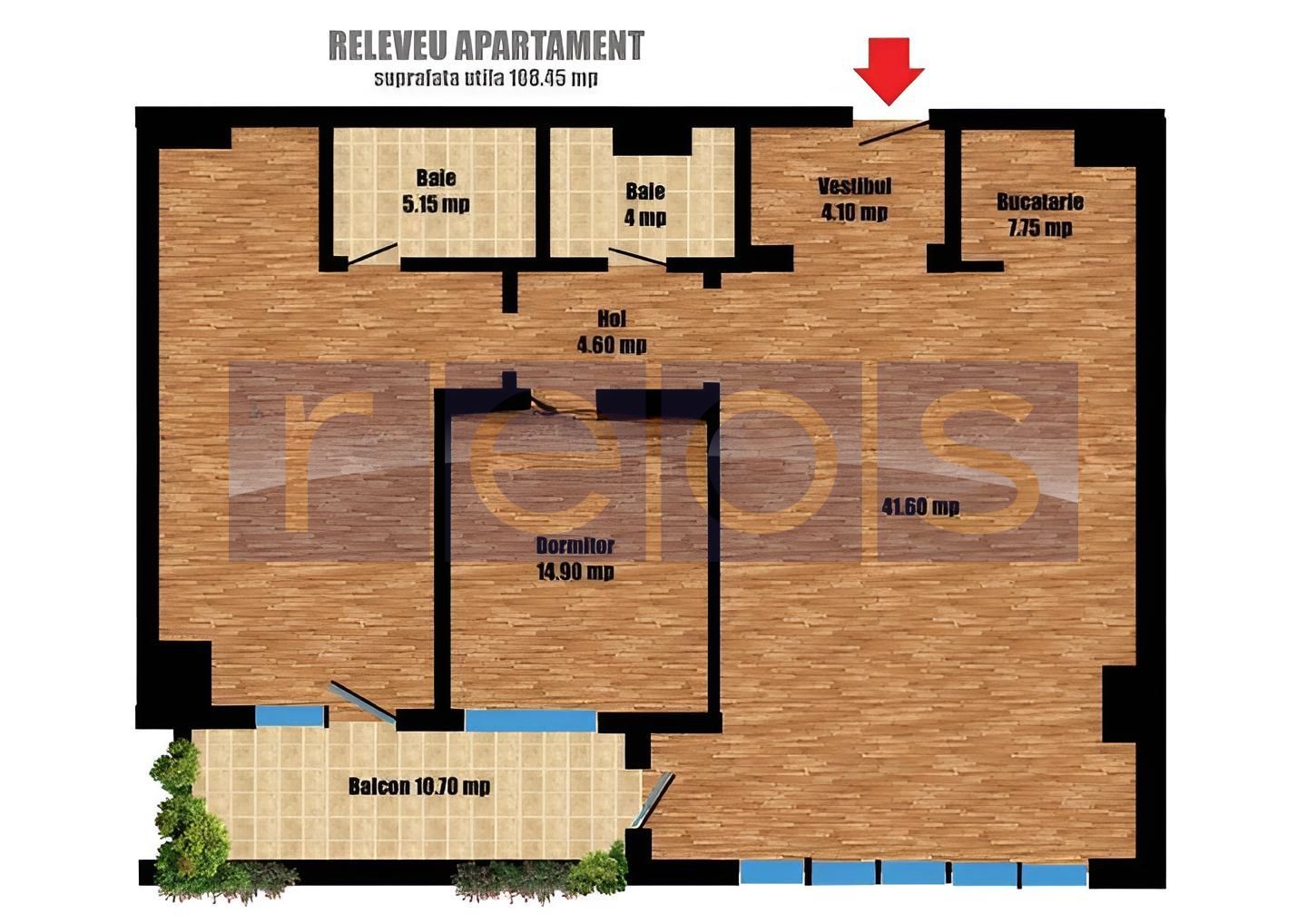 INCHIRIERE 3 CAMERE | VEDERE CATRE PARC | LOC PARCARE | SOS. NORDULUI - Poză 9