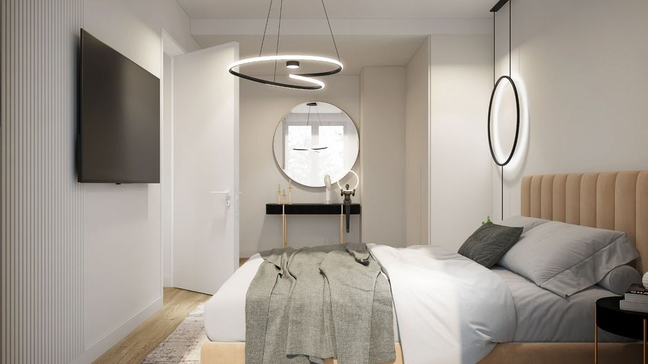 Apartament cu 2 camere mobilat la inchiriere in Amber Forest - Poză 6