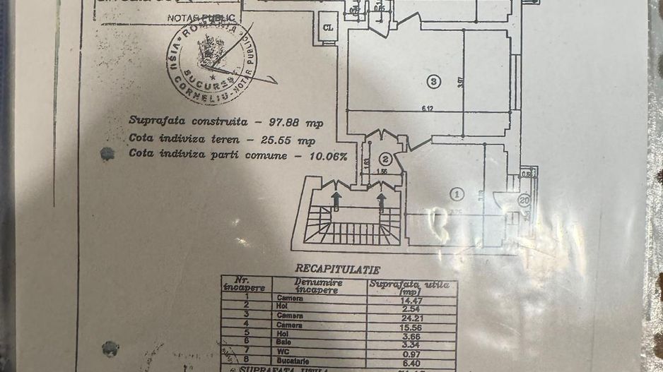 De vanzare Apartament 3 camere in vila, Hala Traian- Mantuleasa - Poză 17