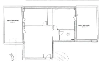 Penthouse modern cu  4 camere, 165 mp utili și 50 mp terasă, - Schiță 25