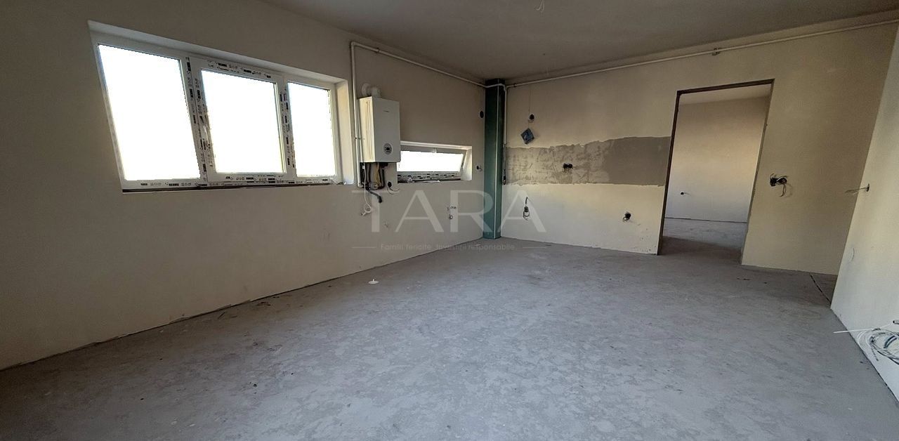Apartament 3 camere, Florești – 68 mp utili, semifinisat - Poză 4