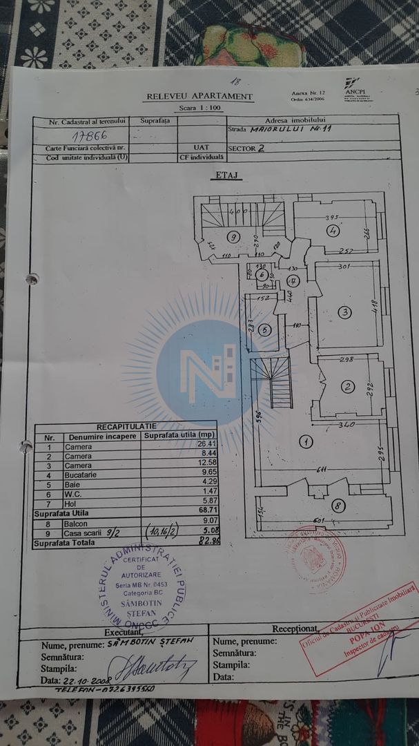 Apartament 3 camere  in vila Barbu Vacarescu - Poză 3