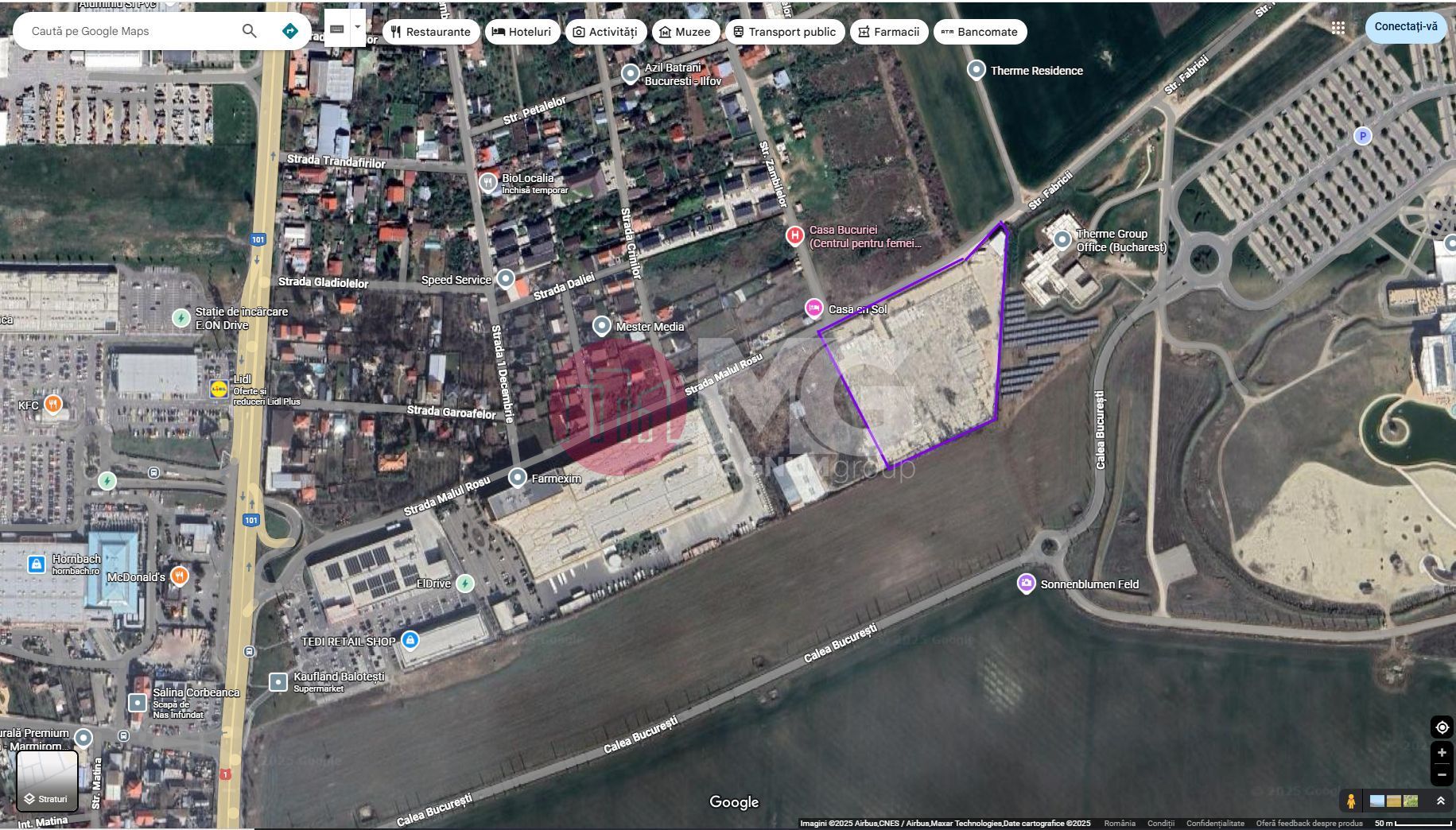 Teren de vanzare - betonat- pretabil industrial- Balotesti - Therme - Poză 4