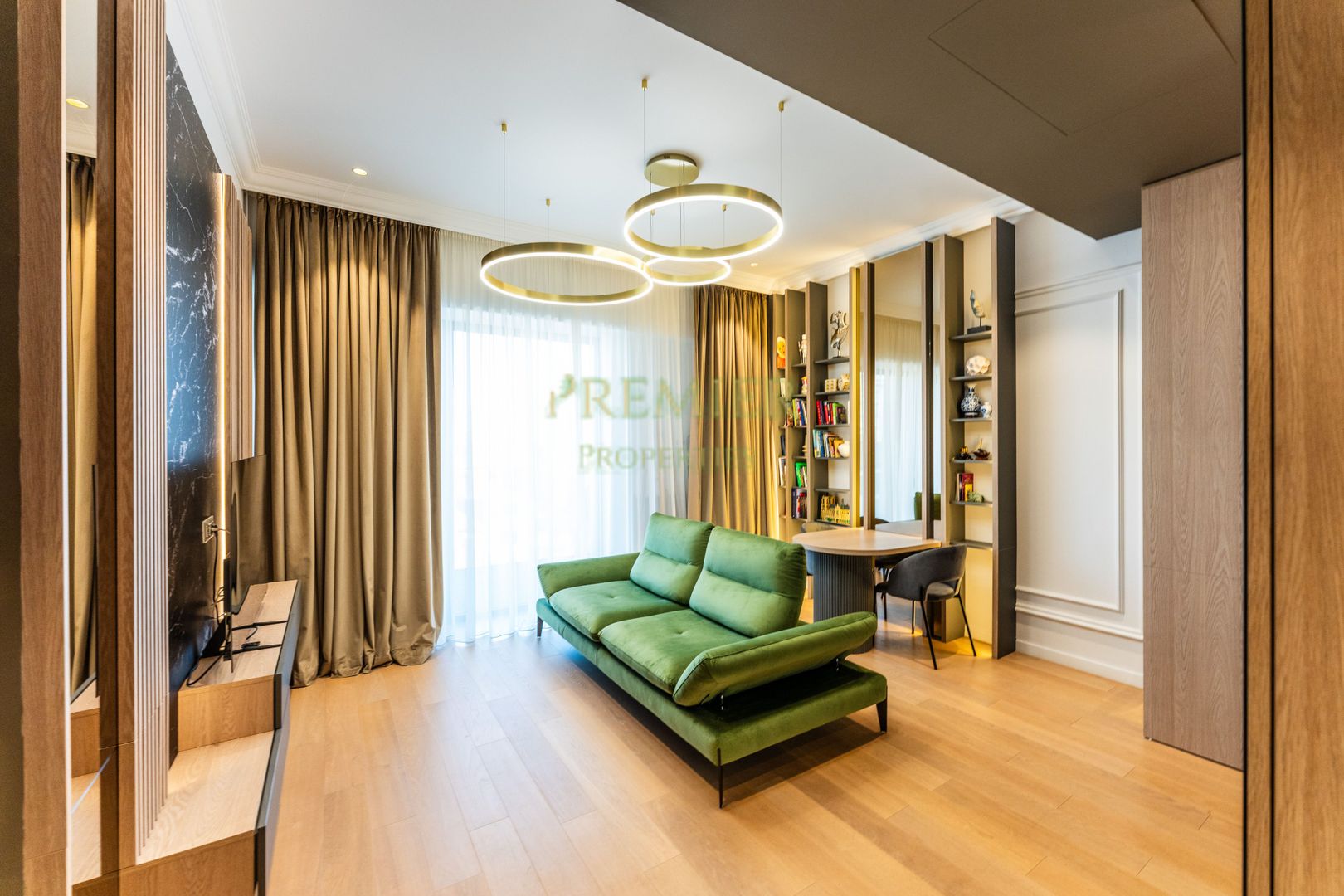 Apartament 2 camere de lux One Verdi Park complet mobilat loc parcare inclus - Poză 1