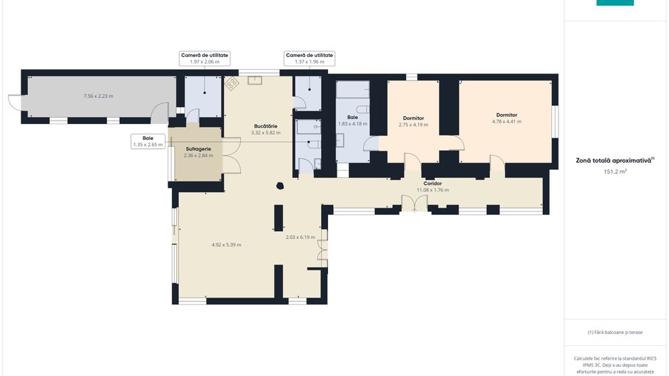 Casă rustică deosebită cu 1450 mp teren - Poză 6