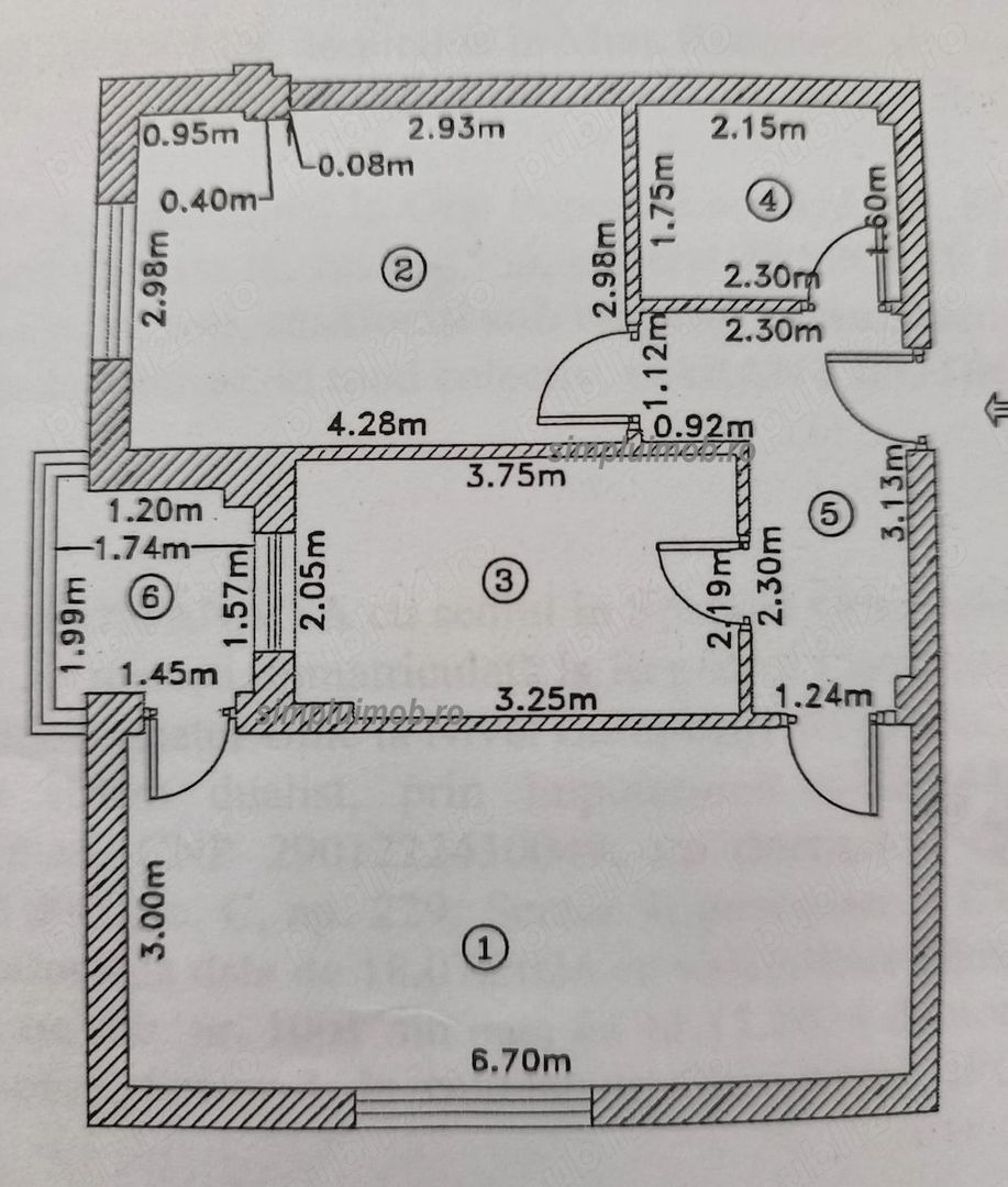 Metrou Dimitrie Leonida Bloc 2022 - Apartament 2 Camere Decomandat - Schiță 9