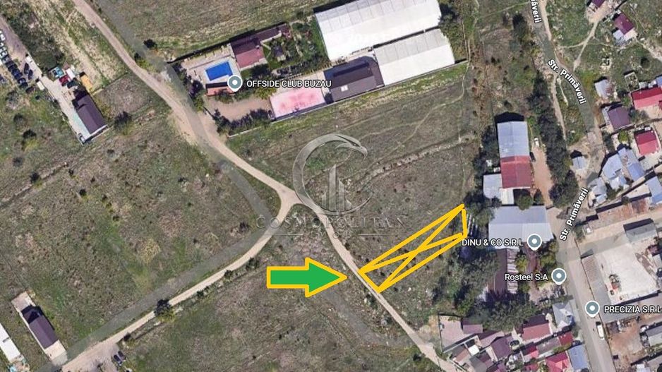 Teren intravilan ~ zona Parcul Tineretului ~ S-933mp ~ Pret: 100€/mp - Poză 1