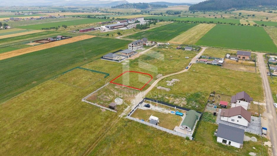 Sanpetru |Teren intravilan 733mp | 3 fronturi stradale - Poză 2