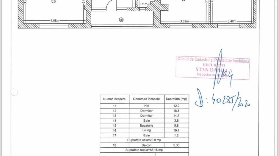 Apartament 3 camere, 85mp, parcare subterana, zona 1 Decembrie 1918 - Poză 8