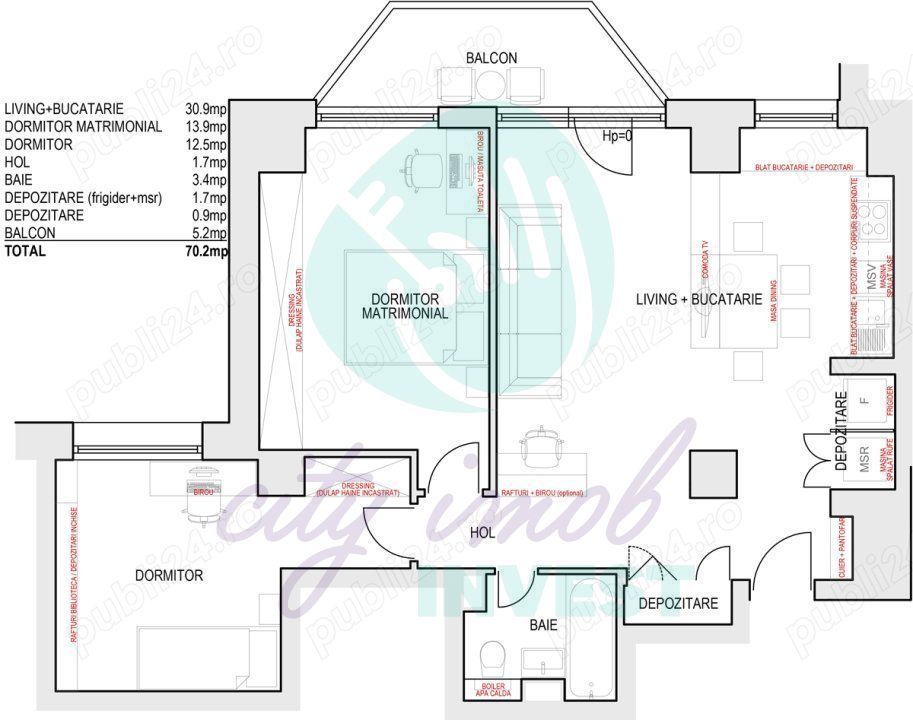 3 camere renovate la 5 minute de METROU - Poză 8
