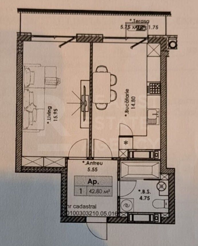 Vânzare, apartament, 1 cameră, str. Vadul lui Vodă, Ciocana - Poză 14