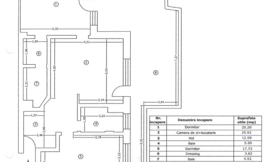 AZURA Imobiliare - Ap 3 camere + Garaj, Et 3, ULTRACENTRAL, Bloc Nou - Poză 44