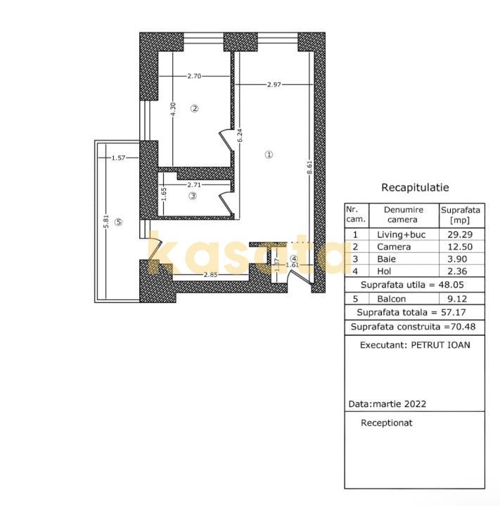 2 camere | Marmura Residence | Metrou | Parcare inclusa - Poză 14