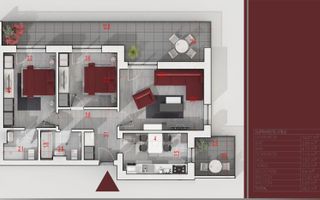 Apartament 3 camere Decomandat Theodor Pallady Metrou Teclu - Poză 14