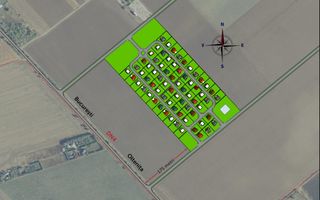 Teren 84.400 mp, ideal dezvoltare rezidentiala, PUZ aprobat, Frumusani - Poză 6