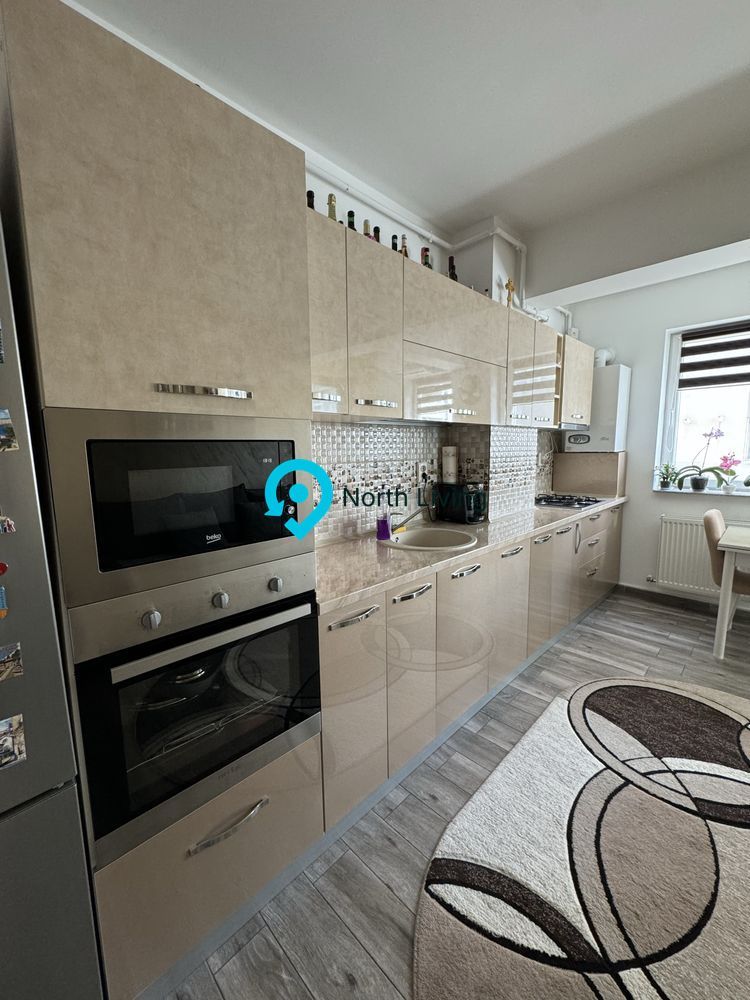 Apartament 3 camere (2 dormitoare) mobilat - Militari Residence - Poză 3