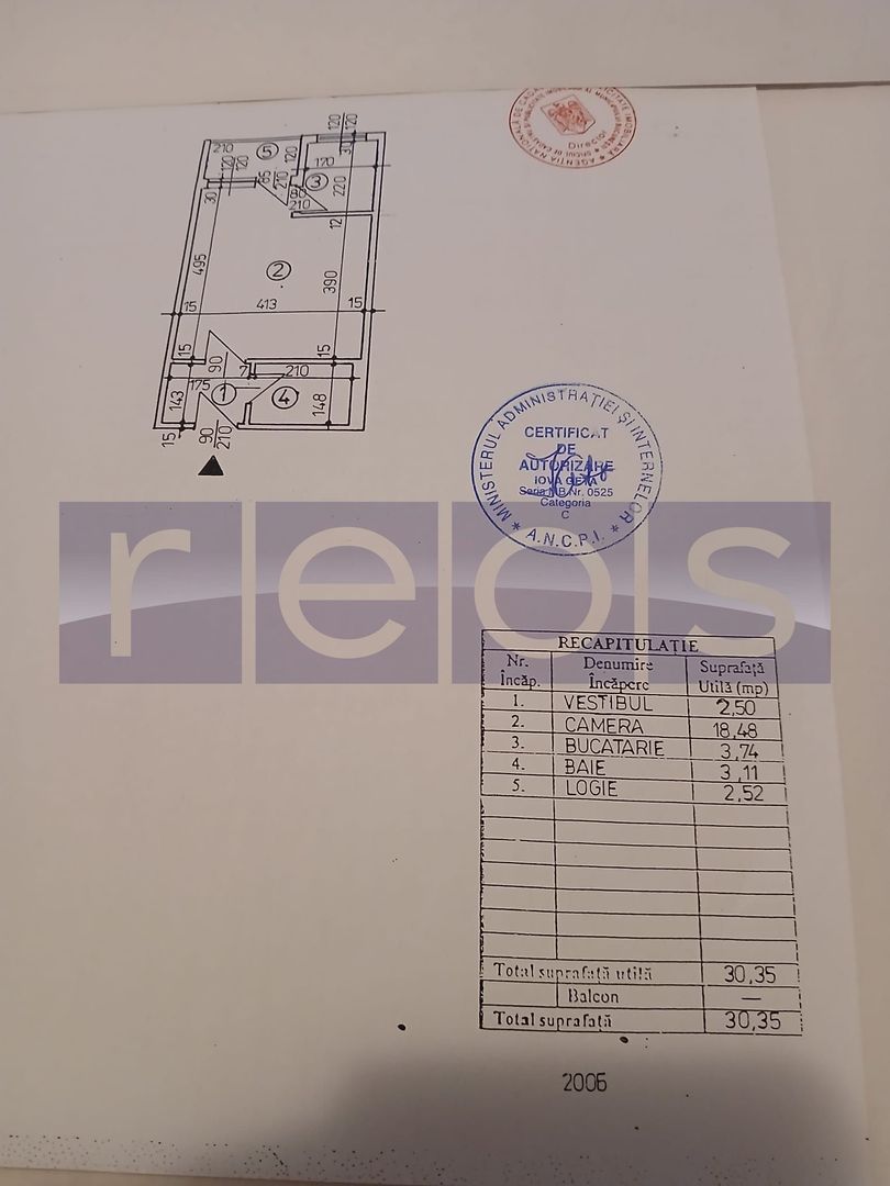 VANZARE GARSONIERA METROU DRISTOR 30MP SEMIDECOMANDAT MOBILAT UTILAT - Poză 7