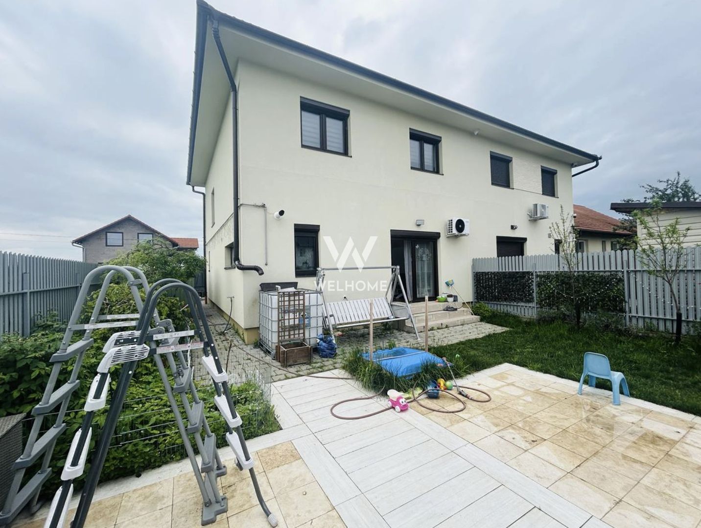 Casa de vanzare in Cristian - duplex - 125 mp utili + teren de 250 mp - Poză 1