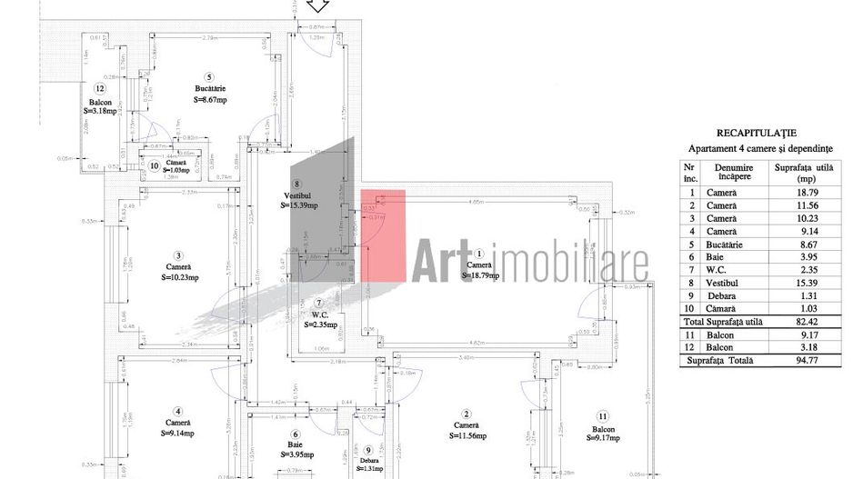 APARTAMENT 4 CAMERE LACUL TEI-PARCUL CIRCULUI - Poză 3
